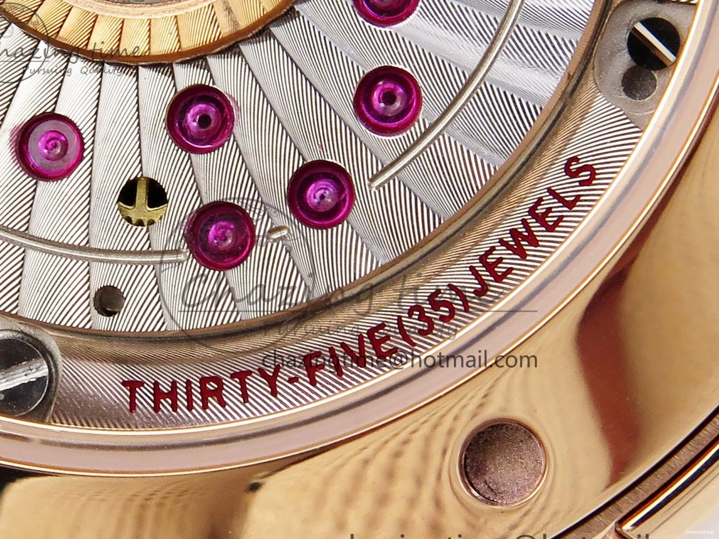 0202 DailyWear Constellation 39mm RG ASWF 1:1 Best Edition White Dial on RG Bracelet A 7781